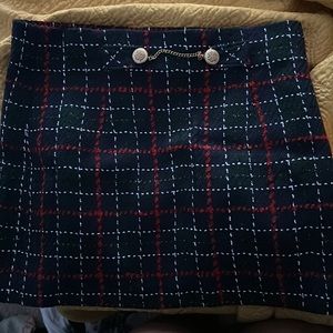 Plaid skirt